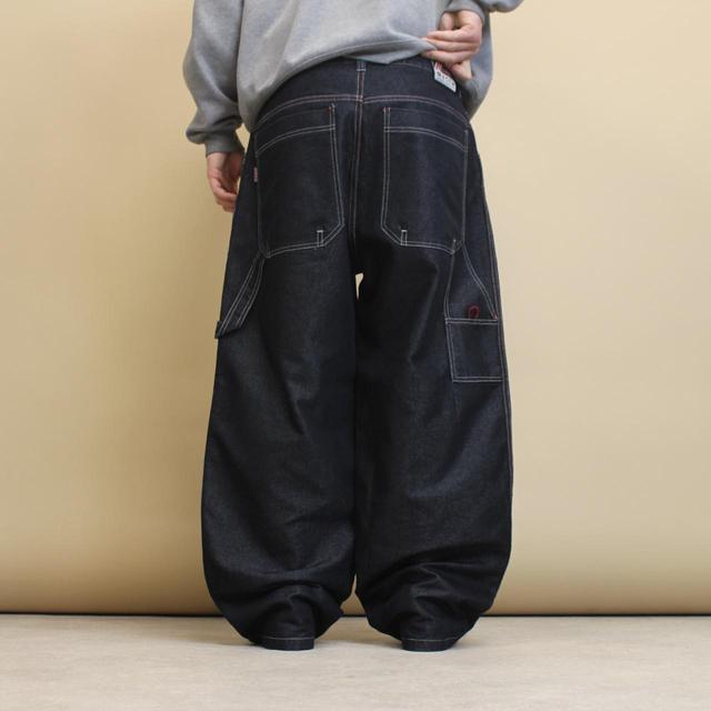 Navy / black MECCA baggy skate jeans W38