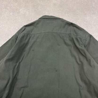 Green Carhartt shirt jacket 4XL