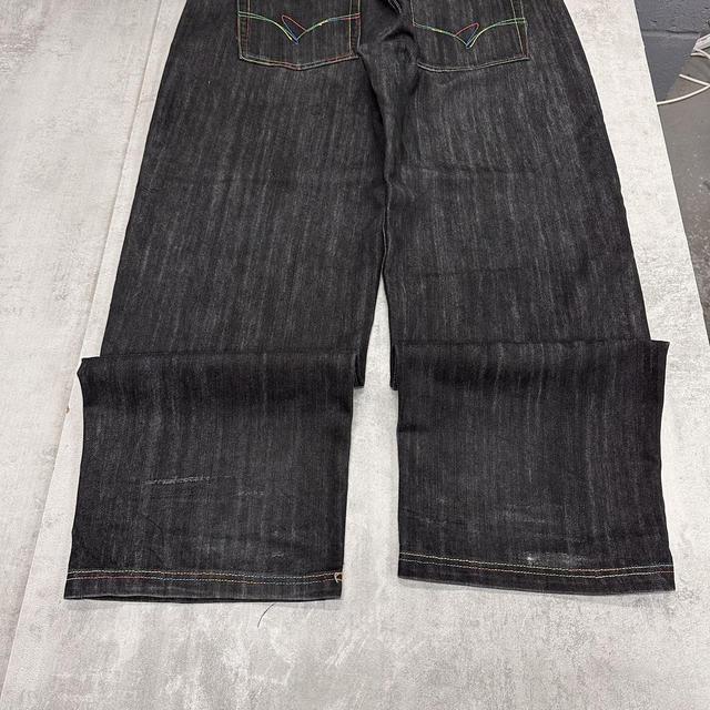 Black baggy Regal jeans W36