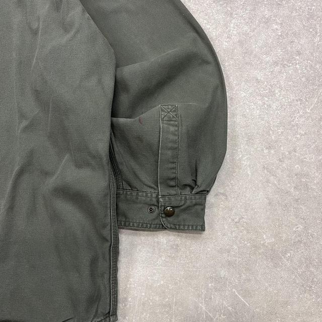 Green Carhartt shirt jacket 4XL