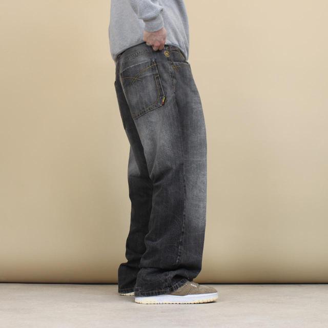 Faded grey MECCA baggy skate jeans W34