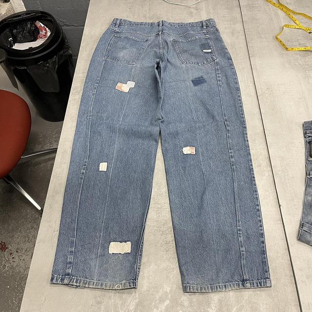 Blue Makavelli baggy jeans W38