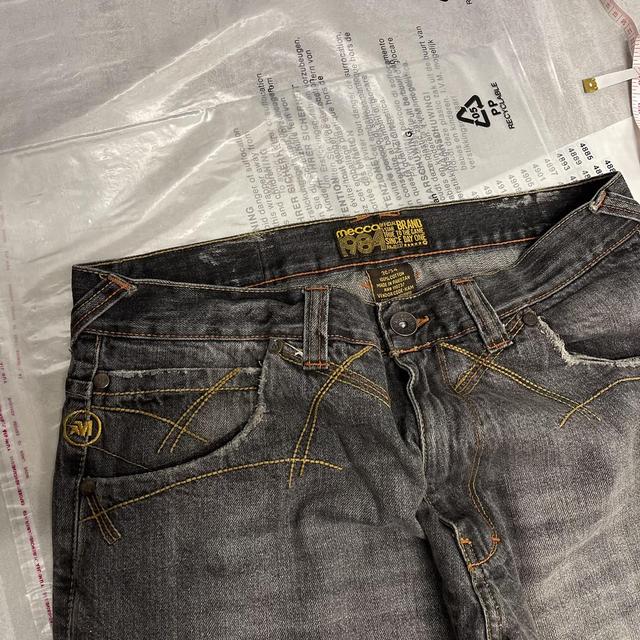 Faded grey MECCA baggy skate jeans W34