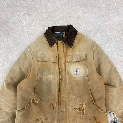 Tan Vintage Carhartt jacket XL