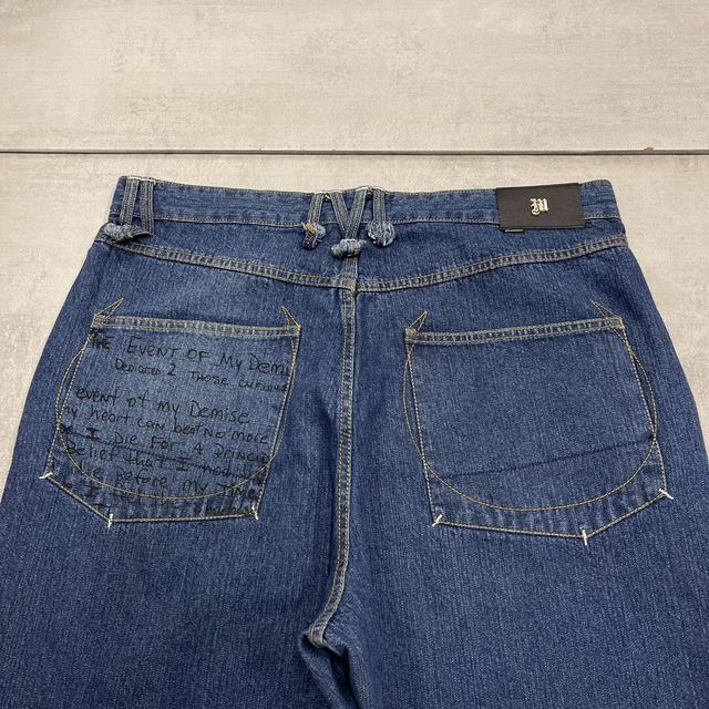 Blue Makavelli baggy jeans W38