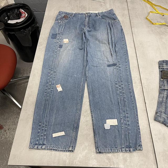 Blue Makavelli baggy jeans W38