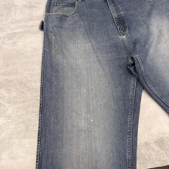 Blue baggy Sean John carpenter jeans W36