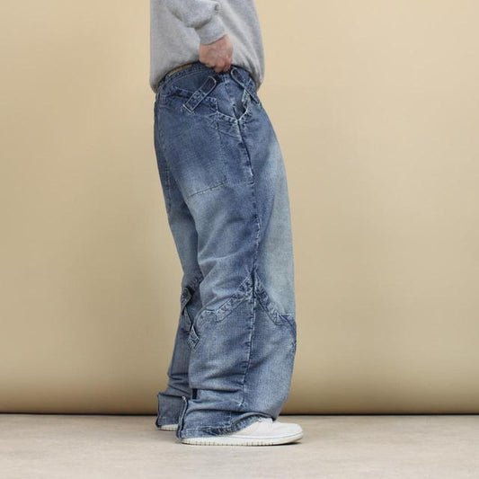 Baggy Blue Omavi skate jeans W34