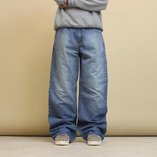 Blue Bullhead baggy jeans W36