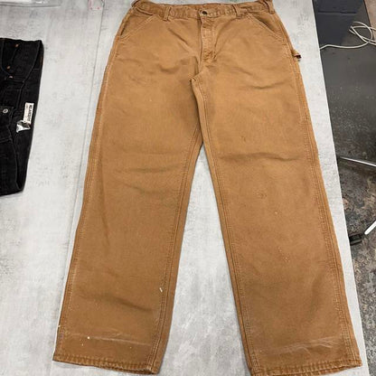 Tan Carhartt carpenter jeans W38L33