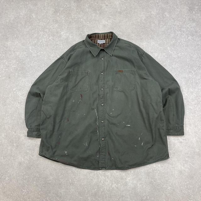 Green Carhartt shirt jacket 4XL