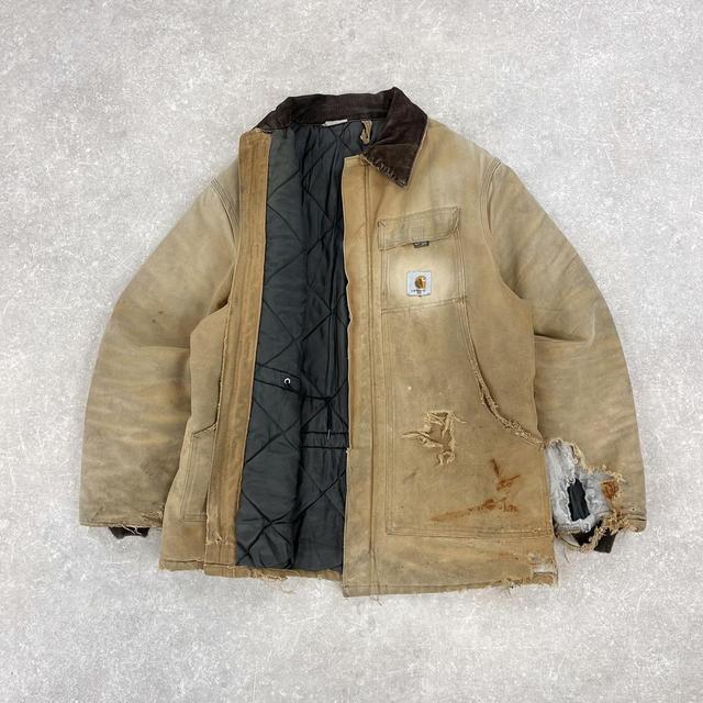 Tan Vintage Carhartt jacket XL