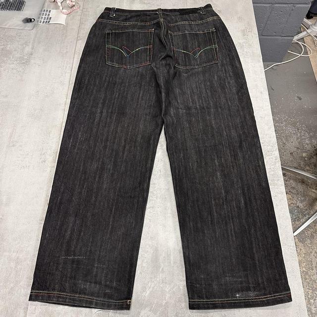 Black baggy Regal jeans W36