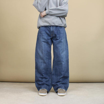 Blue wide baggy skate jeans W36L32