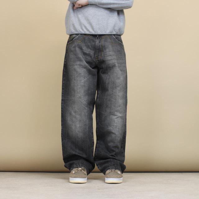 Faded grey MECCA baggy skate jeans W34