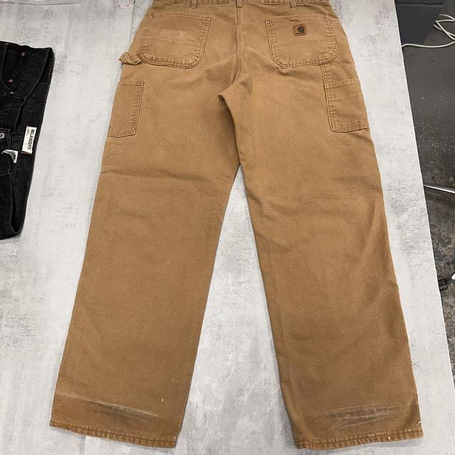 Tan Carhartt carpenter jeans W38L33