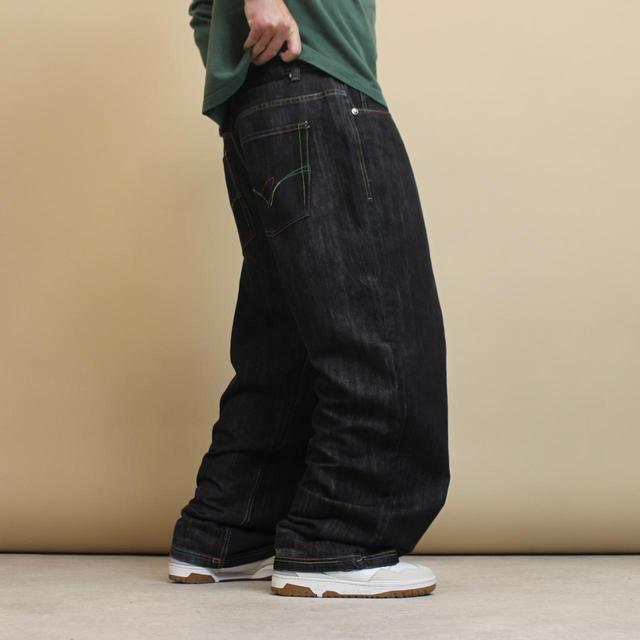 Black baggy Regal jeans W36